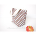 Polka dot tote bags